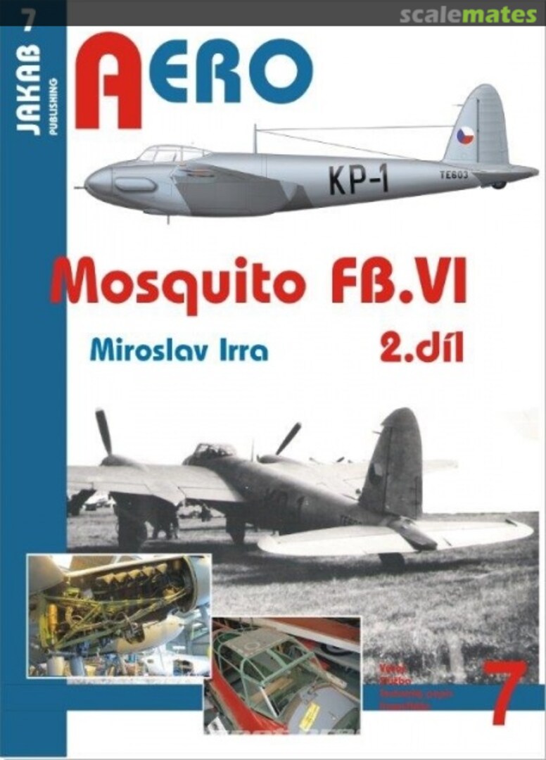 Cover Mosquito FB.VI "Dřevěný zázrak" 2.díl 7 Jakab Publishing Cover Mosquito FB.VI "Dřevěný zázrak" 2.díl 7 Jakab Publishing