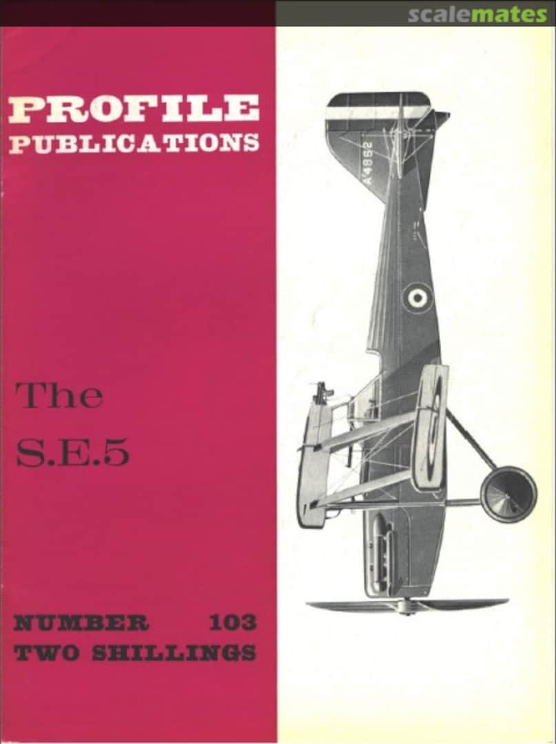 Cover The S.E.5 103 Profile Publications