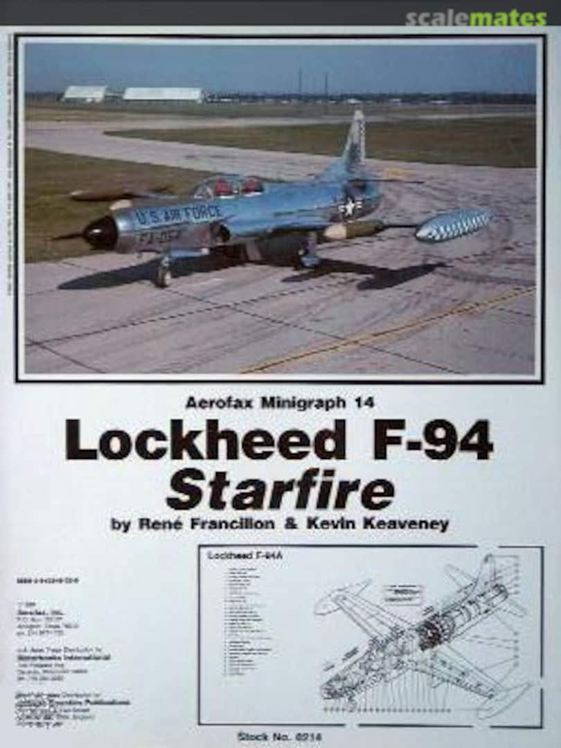 Cover Lockheed F-94 Starfire 14 Aerofax Cover Lockheed F-94 Starfire 14 Aerofax
