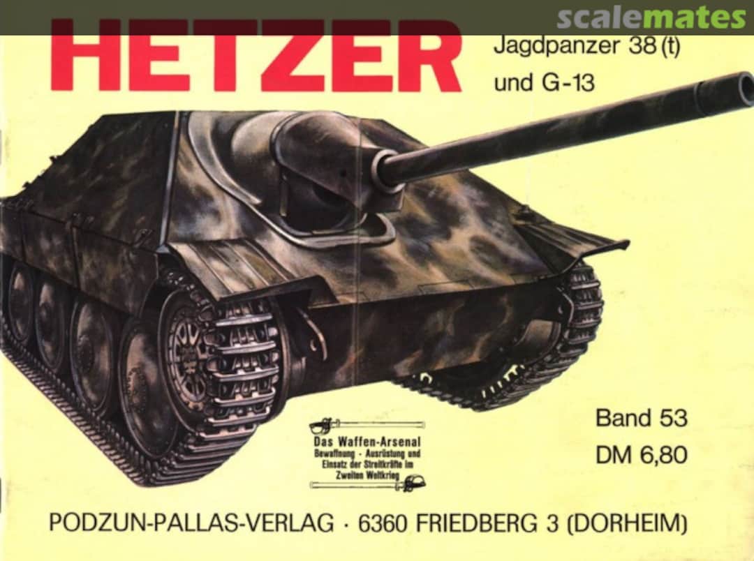 Cover Hetzer 53 Podzun-Pallas-Verlag Cover Hetzer 53 Podzun-Pallas-Verlag