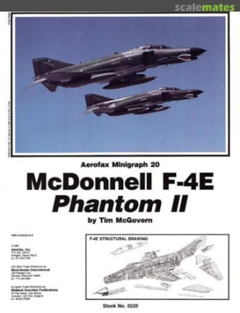 Cover McDonnell F-4E Phantom II 20 Aerofax