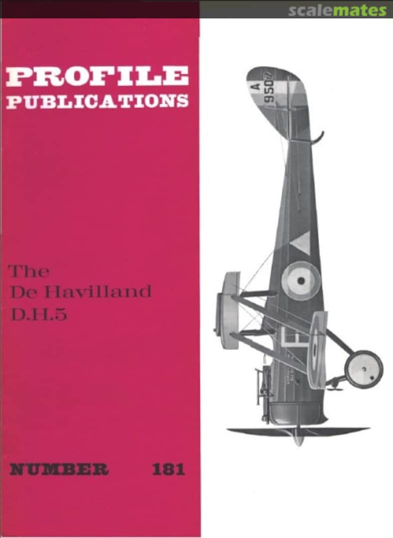 Cover The De Havilland D.H.5 181 Profile Publications Cover The De Havilland D.H.5 181 Profile Publications