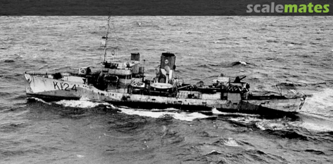 Cover Flower-class Corvette HMCS Cobalt K124 Model Monkey Cover Flower-class Corvette HMCS Cobalt K124 Model Monkey