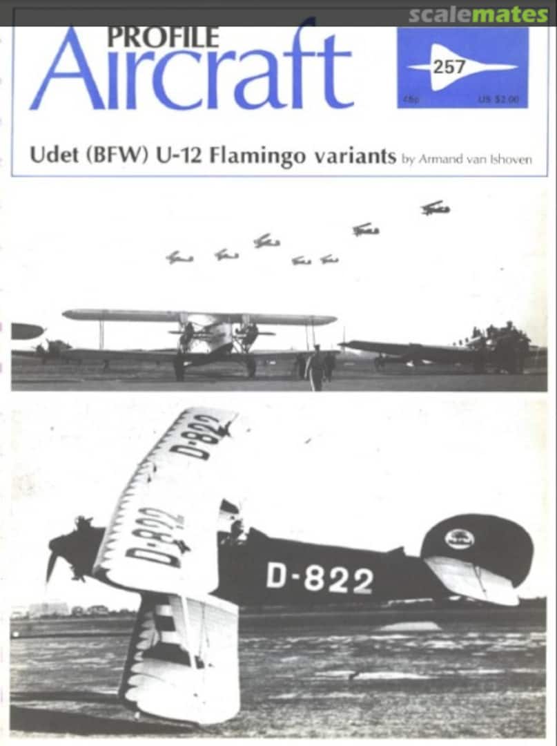 Cover Udet (BFW) U-12 Flamingo variants 257 Profile Publications Cover Udet (BFW) U-12 Flamingo variants 257 Profile Publications