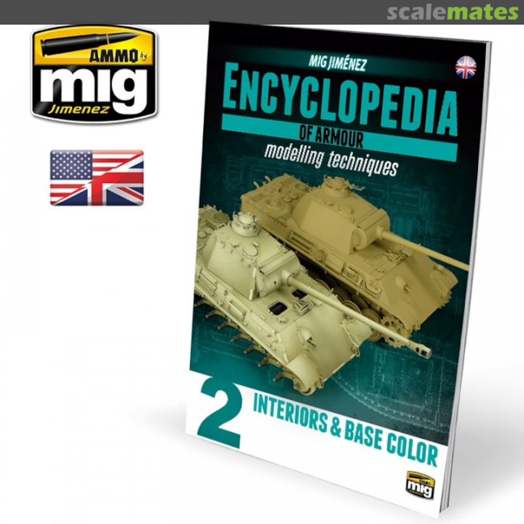 Cover Encyclopedia of Armour Modelling Techniques Vol 2. Ammo by Mig Jimenez Cover Encyclopedia of Armour Modelling Techniques Vol 2. Ammo by Mig Jimenez