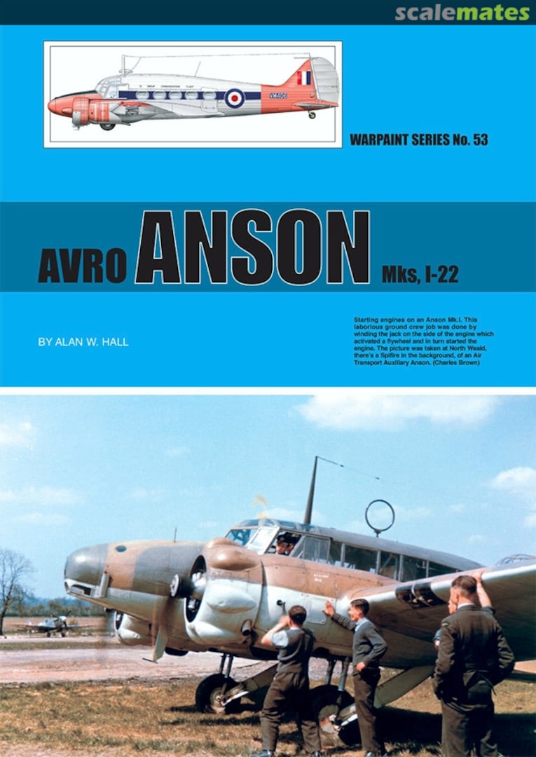 Cover Avro Anson 53 Warpaint Books Limited
