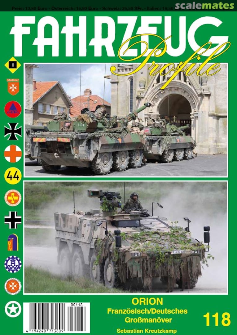 Cover ORION Französisch/Deutsches Großmanöver 118 UNITEC-Medienvertrieb