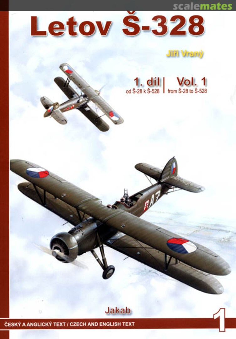 Cover LETOV Š-328 Vol. 1 1 Jakab Publishing Cover LETOV Š-328 Vol. 1 1 Jakab Publishing