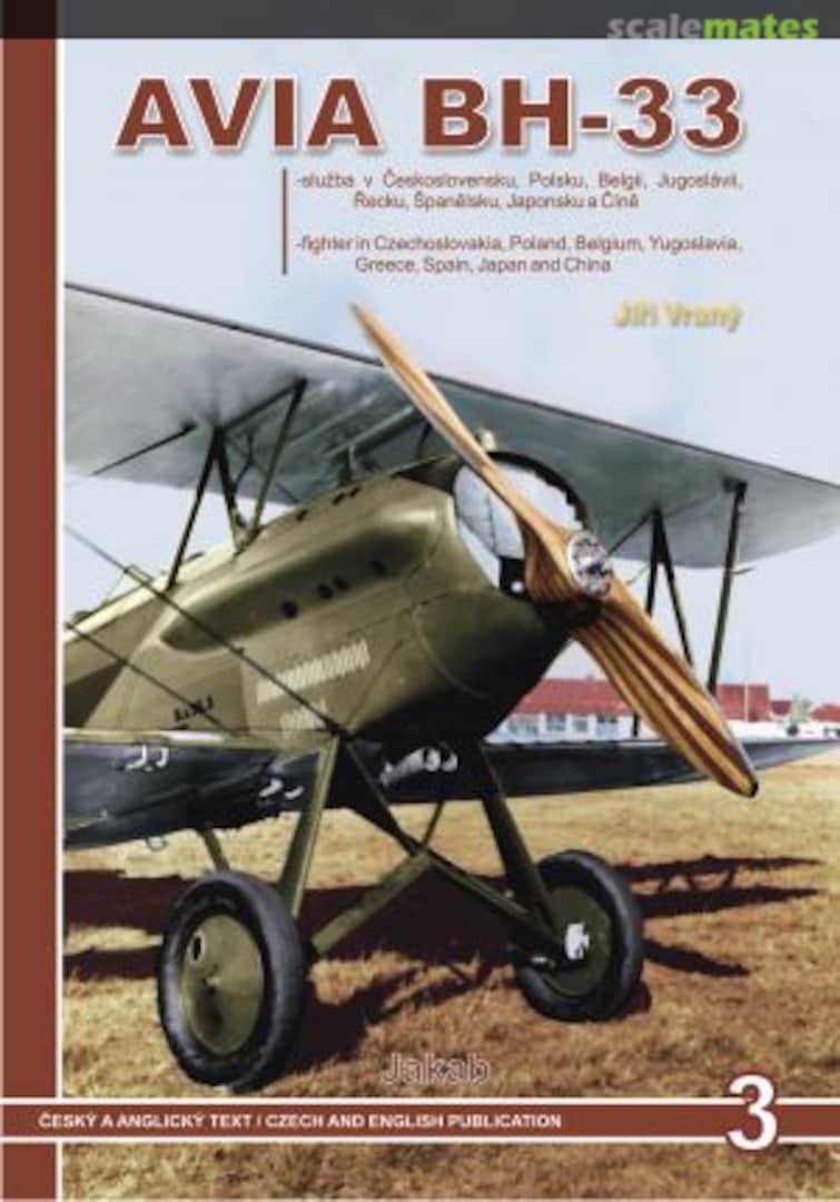 Cover Avia BH-33 3 Jakab Publishing Cover Avia BH-33 3 Jakab Publishing