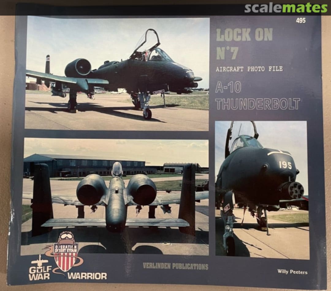 Cover Fairchild Republic A-10 Thunderbolt 7 | 495 Verlinden Publications Cover Fairchild Republic A-10 Thunderbolt 7 | 495 Verlinden Publications