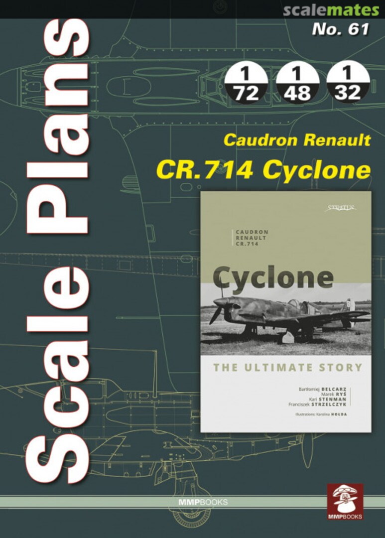Cover Caudron Renault CR.714 Cyclone 61 MMP Books Cover Caudron Renault CR.714 Cyclone 61 MMP Books
