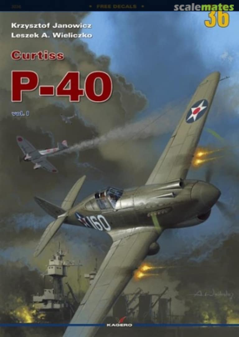 Cover Curtiss P-40 36 Kagero Cover Curtiss P-40 36 Kagero