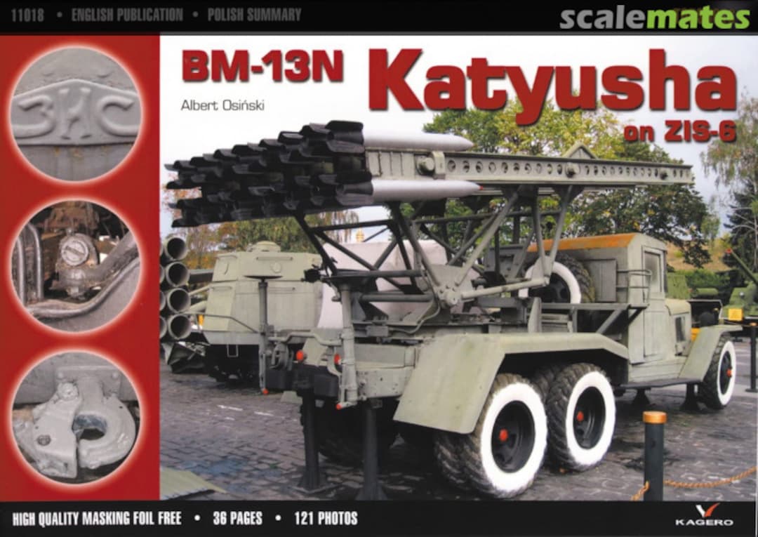 Cover BM-13N Katyusha on ZIS-6 11018 Kagero