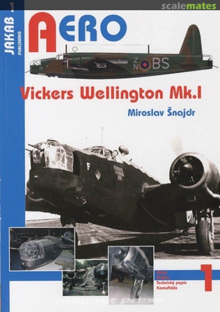 Cover Vickers Wellington Mk.I 1 Jakab Publishing Cover Vickers Wellington Mk.I 1 Jakab Publishing