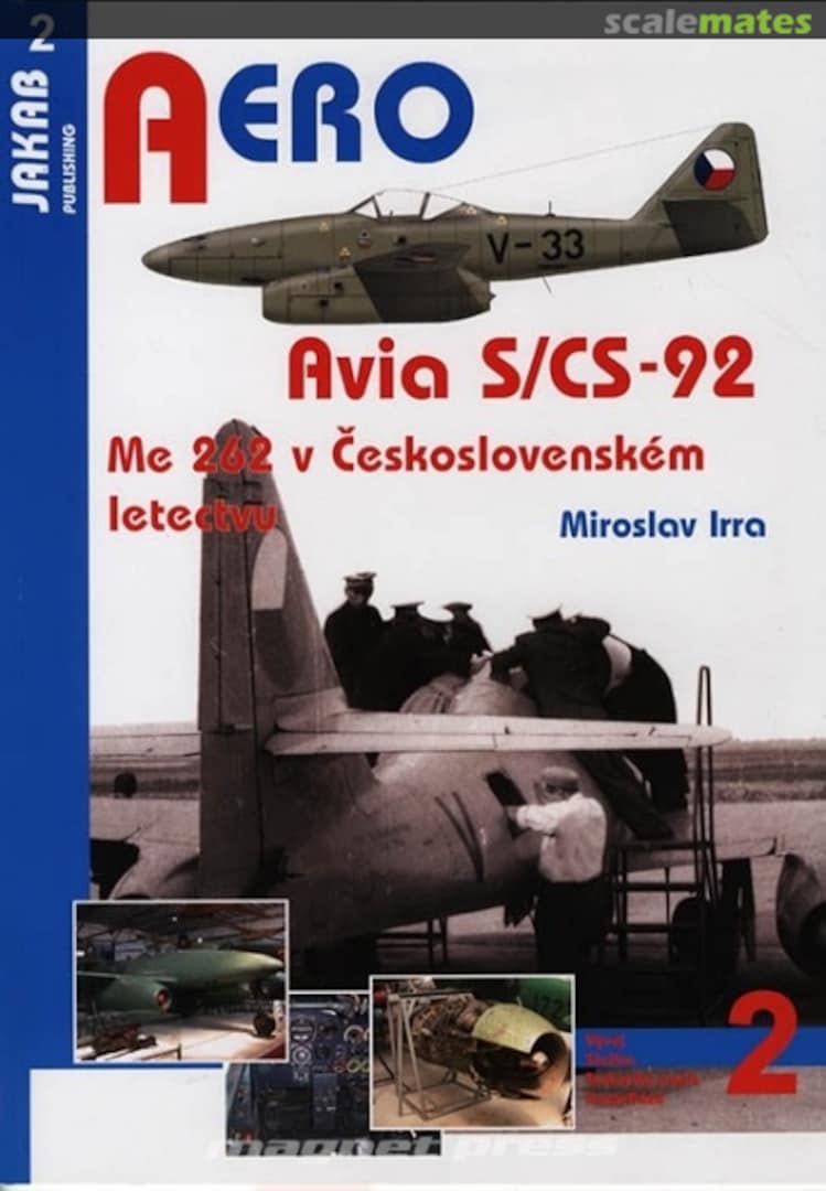 Cover Avia S/CS-92 2 Jakab Publishing Cover Avia S/CS-92 2 Jakab Publishing