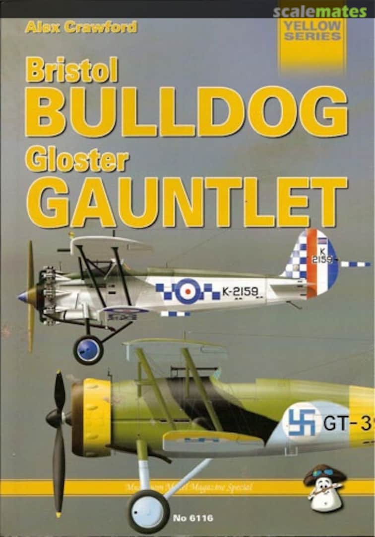 Cover Bristol Bulldog - Gloster Gauntlet 6116 MMP Books Cover Bristol Bulldog - Gloster Gauntlet 6116 MMP Books
