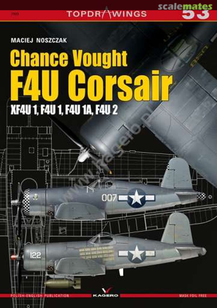 Cover Chance Vought F4U Corsair 53 Kagero Cover Chance Vought F4U Corsair 53 Kagero