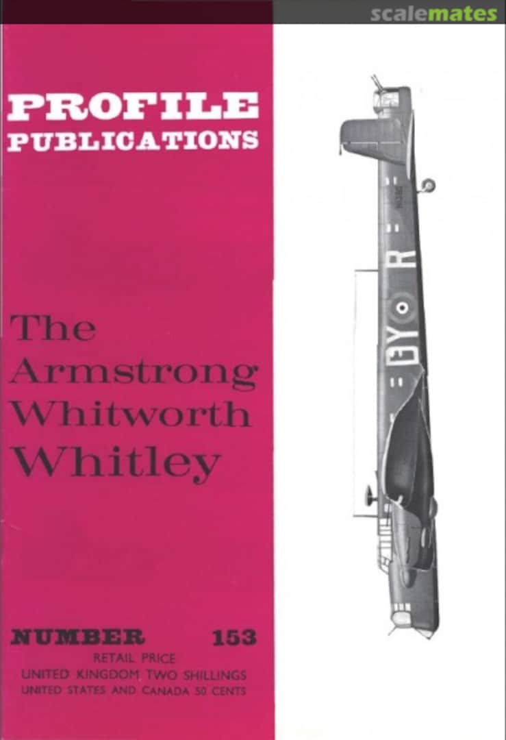 Cover The Armstrong Whitworth Whitley 153 Profile Publications