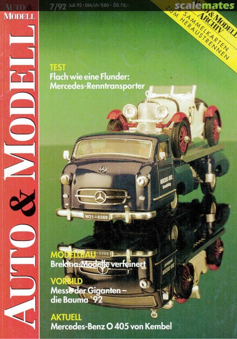 Cover Auto & Modell MIBA-Verlag Cover Auto & Modell MIBA-Verlag