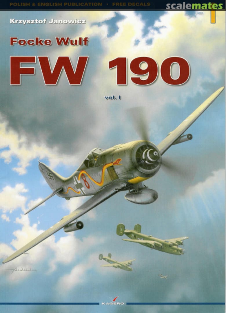 Cover Focke Wulf FW 190 1 Kagero Cover Focke Wulf FW 190 1 Kagero