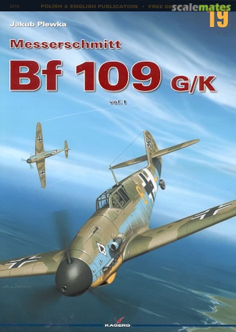 Cover Messerschmitt Bf 109 G/K vol.I 19 Kagero
