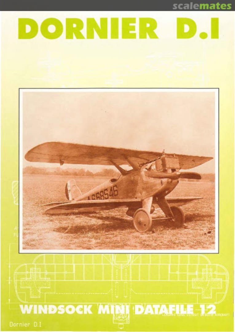 Cover Dornier D.I 12 Albatros Productions Cover Dornier D.I 12 Albatros Productions