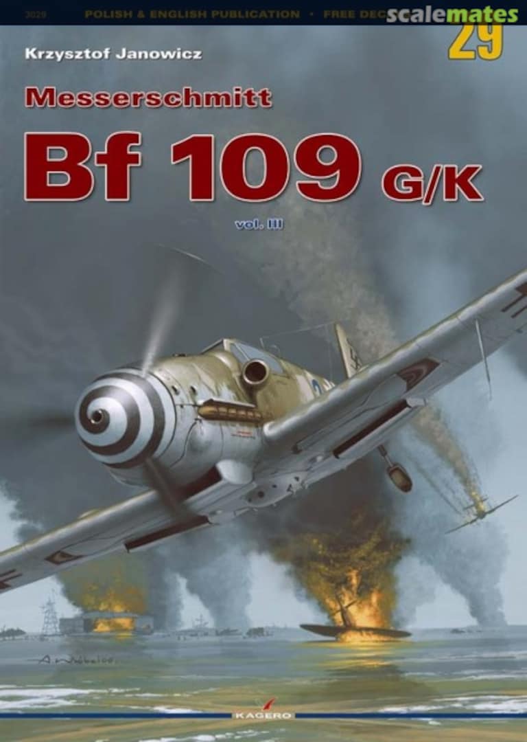 Cover Messerschmitt Bf 109 G/K Vol.III 29 Kagero