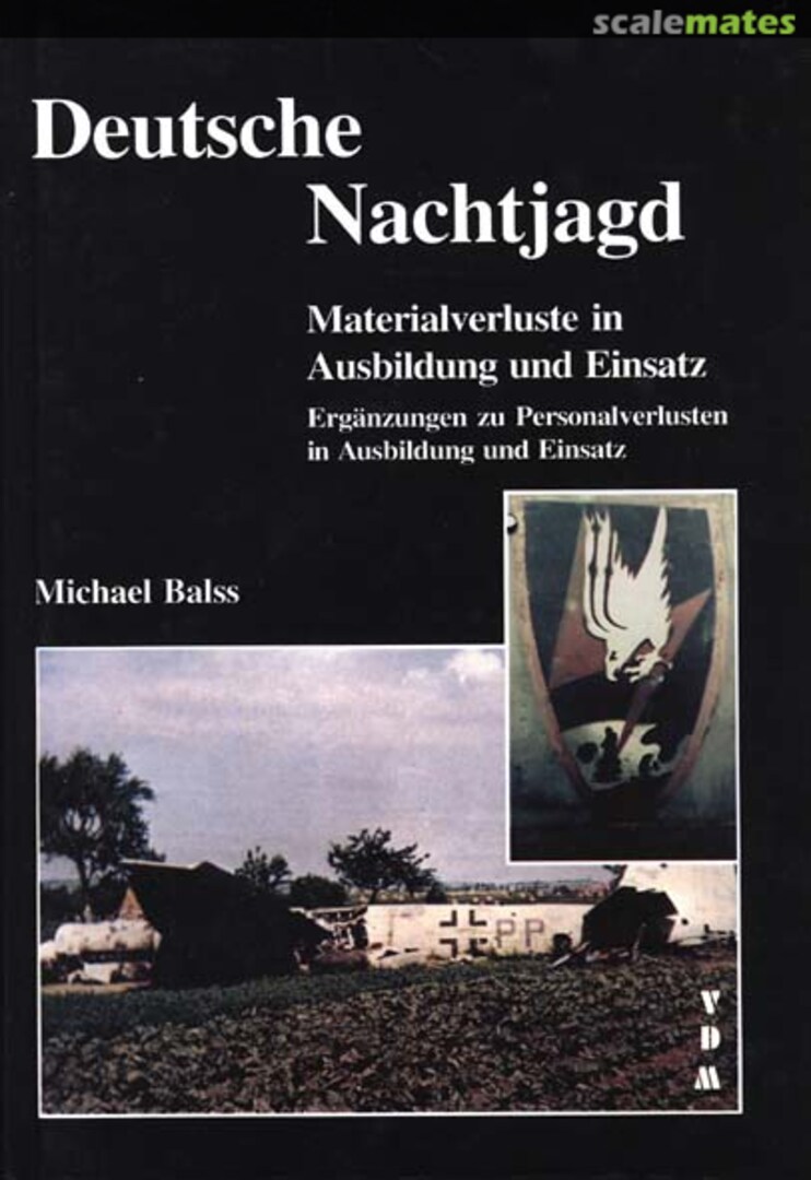 Cover Deutsche Nachtjagd VDM Heinz Nickel Verlag Cover Deutsche Nachtjagd VDM Heinz Nickel Verlag