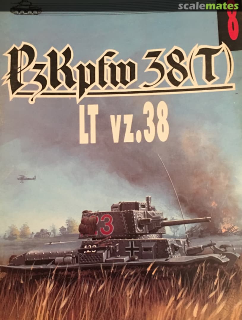Cover PzKpfw 38(t) 8 Wydawnictwo Militaria