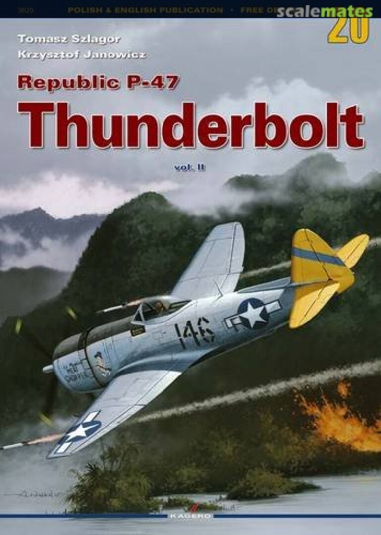 Cover Republic P-47 Thunderbolt 20 Kagero Cover Republic P-47 Thunderbolt 20 Kagero