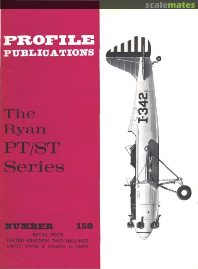 Cover The Ryan PT/ST Series 158 Profile Publications