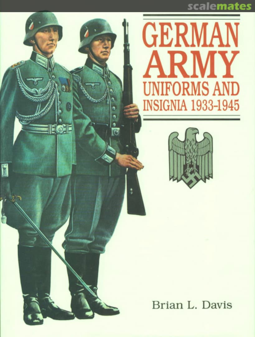Cover German Army Uniforms and Insignia 1933-1945  Arms and Armour Press