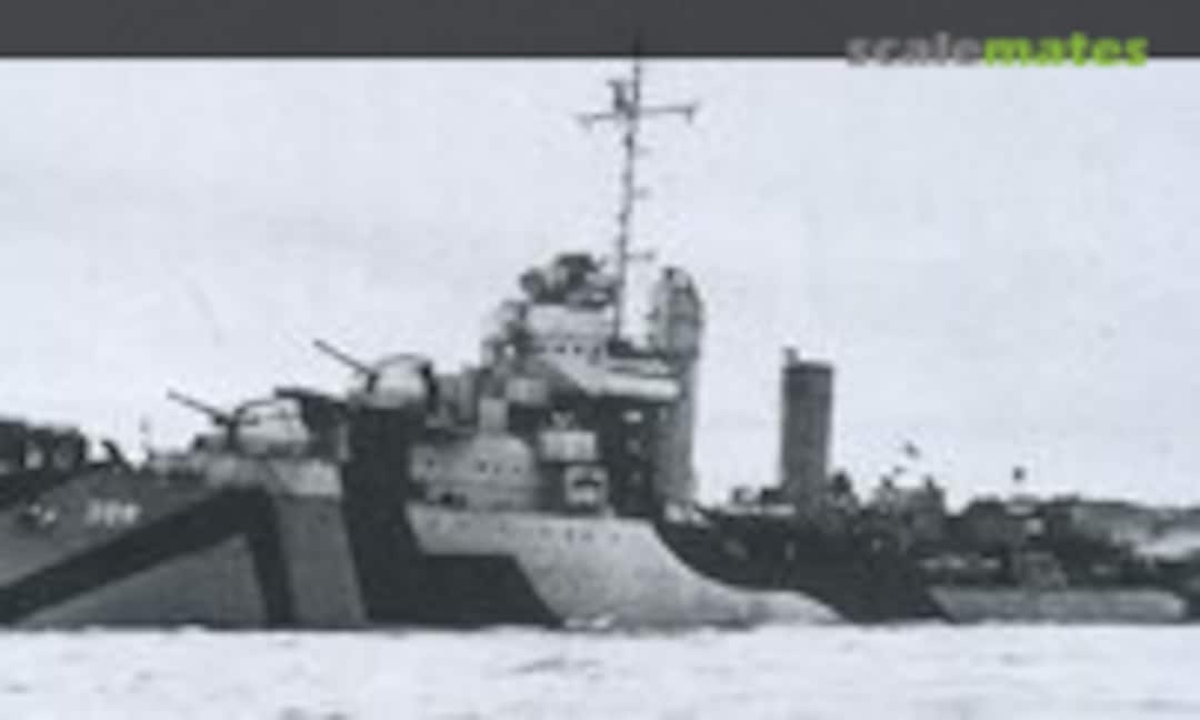 Mahan-class destroyer USS Flusser DD-368 (Model Monkey ) Mahan-class destroyer USS Flusser DD-368 (Model Monkey )