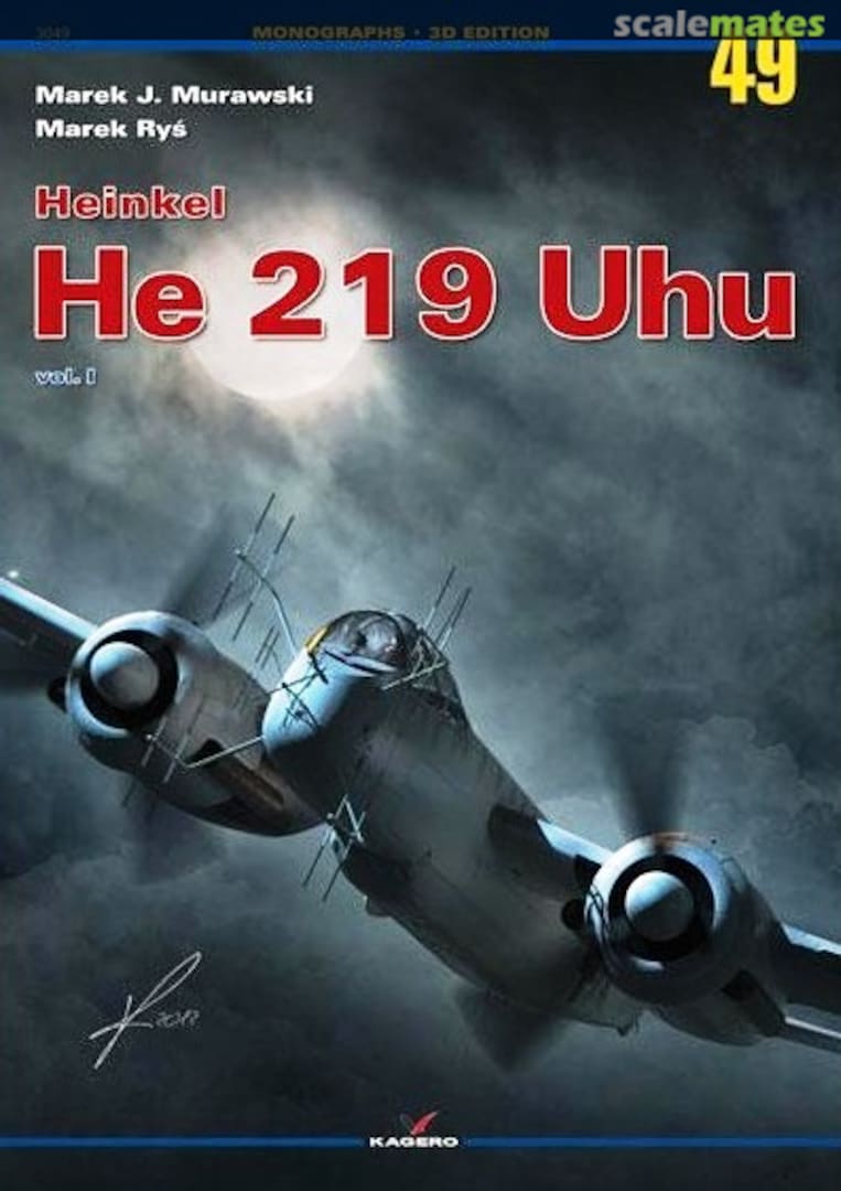 Cover Heinkel He 219 Uhu 49 Kagero Cover Heinkel He 219 Uhu 49 Kagero