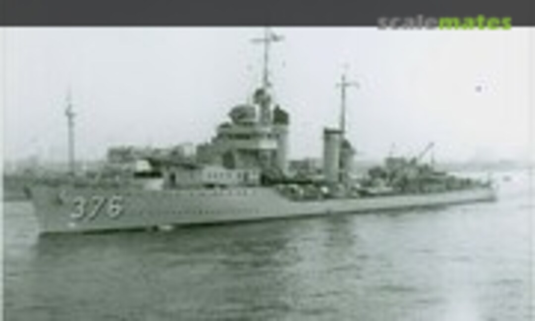 Mahan-class destroyer USS Cushing DD-376 (Model Monkey ) Mahan-class destroyer USS Cushing DD-376 (Model Monkey )