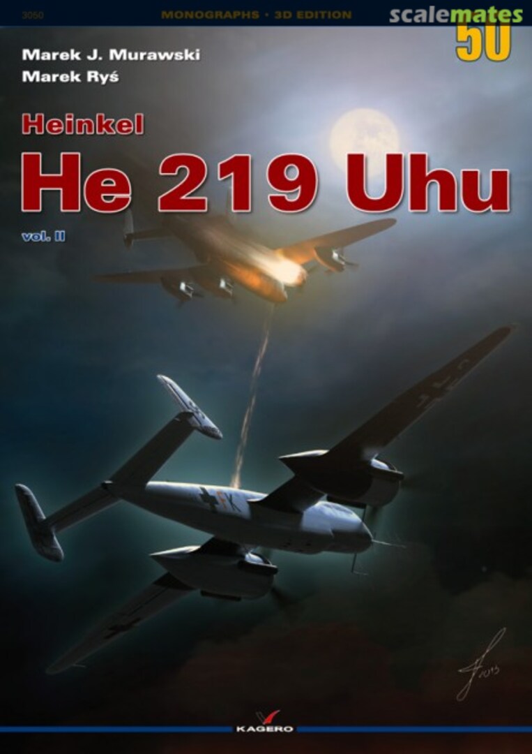 Cover Heinkel He 219 Uhu 50 Kagero