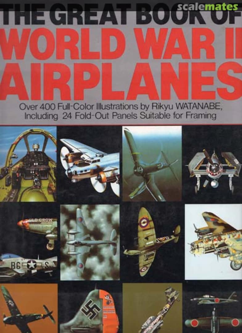 Cover The Great Book of World War II Airplanes Crescent Books Cover The Great Book of World War II Airplanes Crescent Books