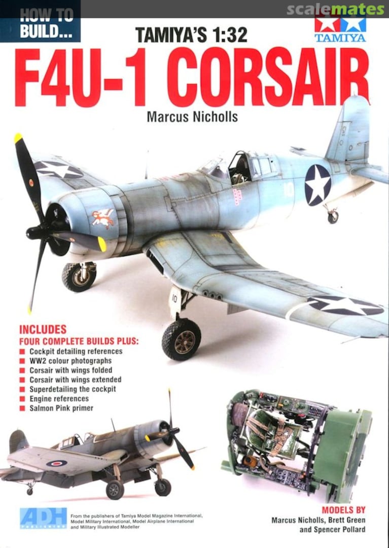 Cover Tamiya's 1:32 F4U-1 Corsair x ADH Publications
