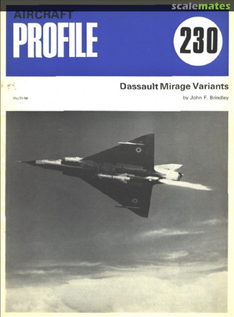 Cover Dassault Mirage variants 230 Profile Publications Cover Dassault Mirage variants 230 Profile Publications