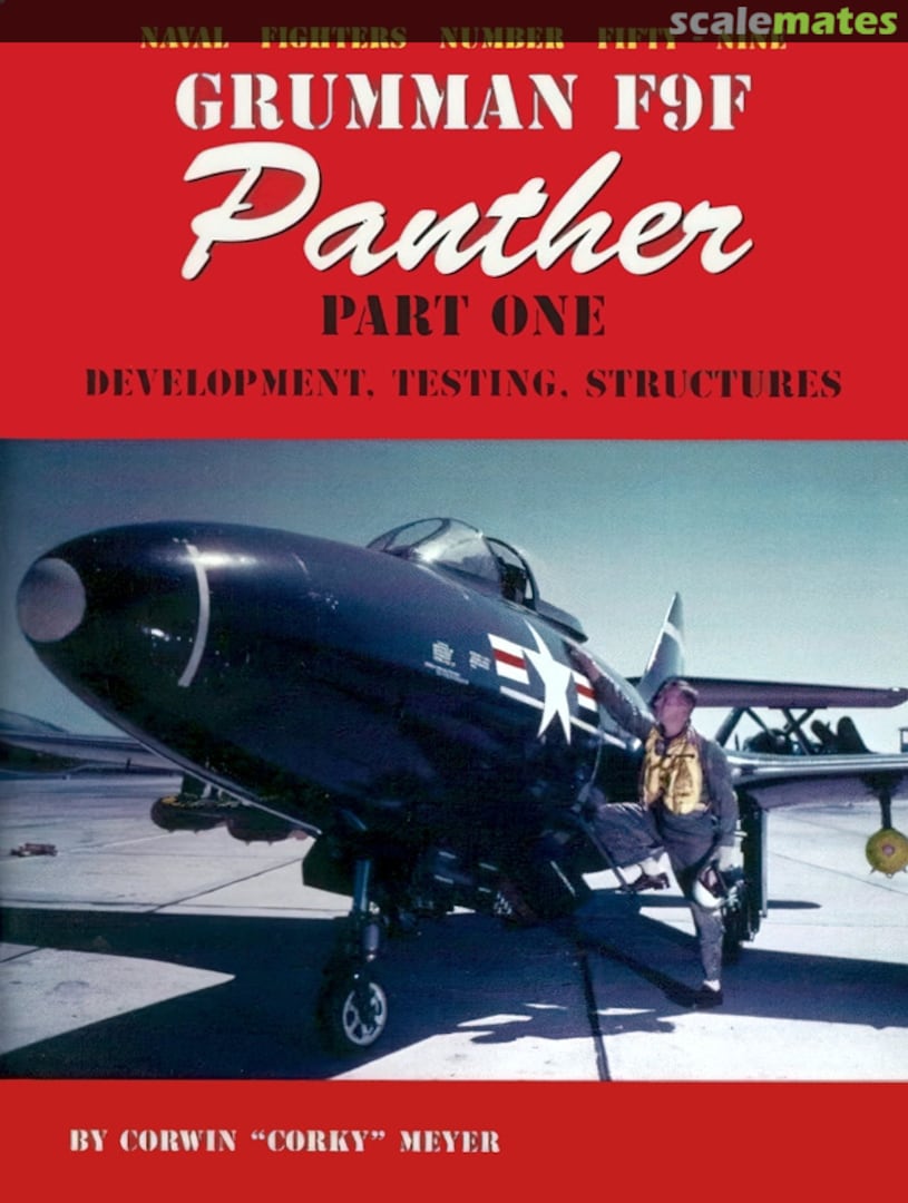Cover Grumman F9F Panther 59 Ginter Books