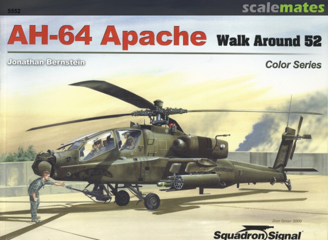 Cover AH-64 Apache 5552 Squadron/Signal Publications
