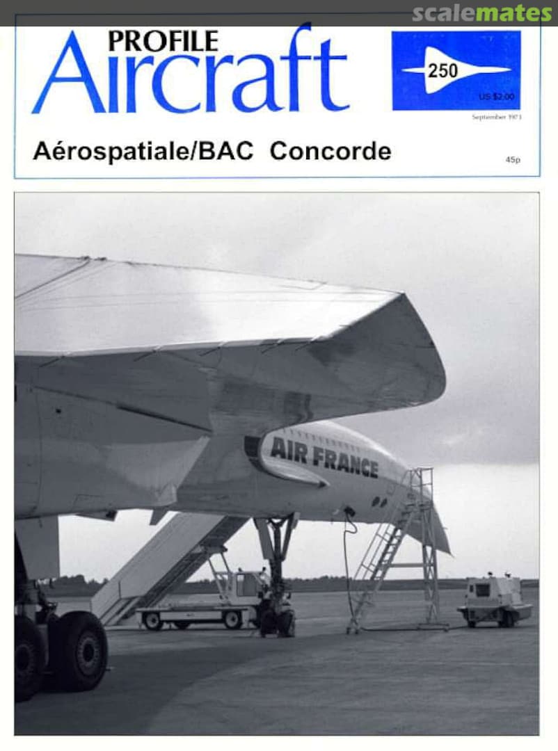 Cover Aerospatiale/BAC Concorde 250 Profile Publications
