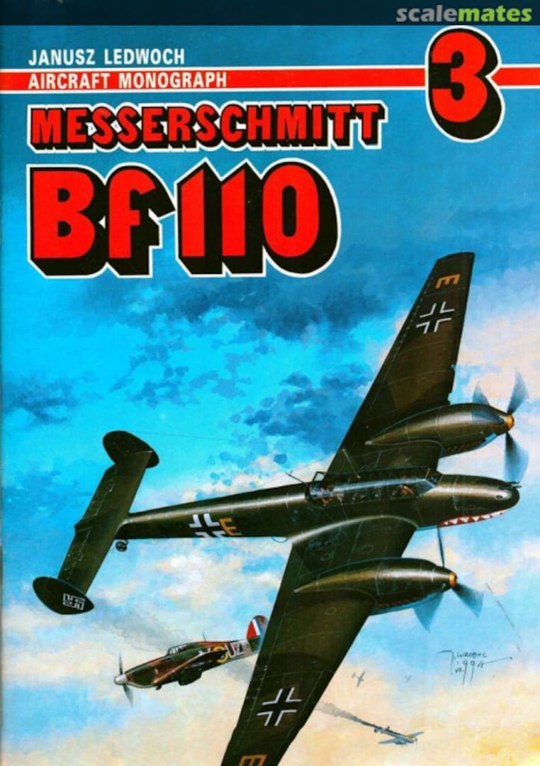 Cover Messerscmit Bf 110 3 AJ-Press Cover Messerscmit Bf 110 3 AJ-Press