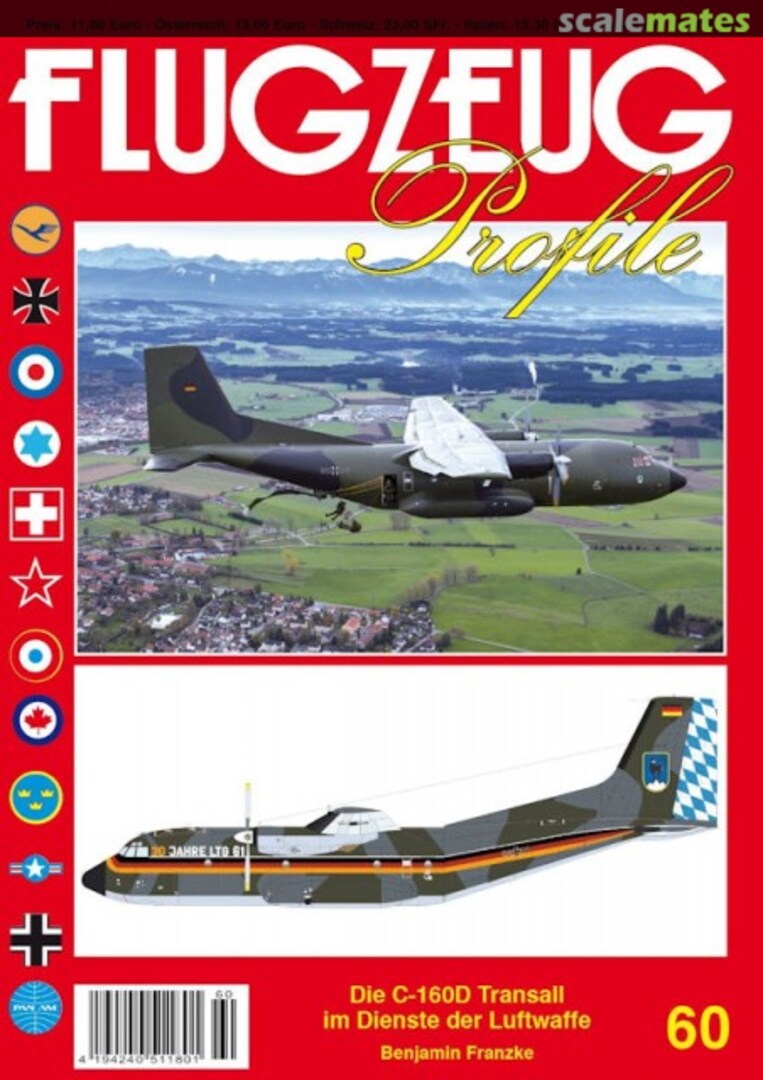 Cover Die C-160D Transall im Dienste der Luftwaffe 60 UNITEC-Medienvertrieb
