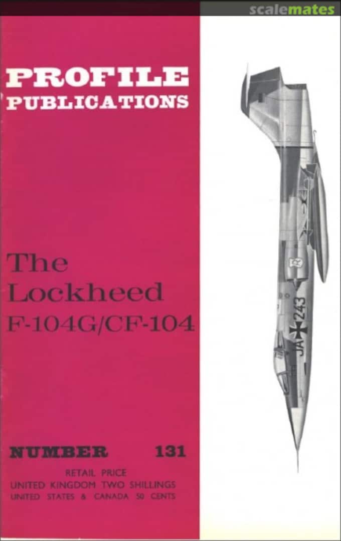 Cover The Lockheed F-104G/CF-104 131 Profile Publications