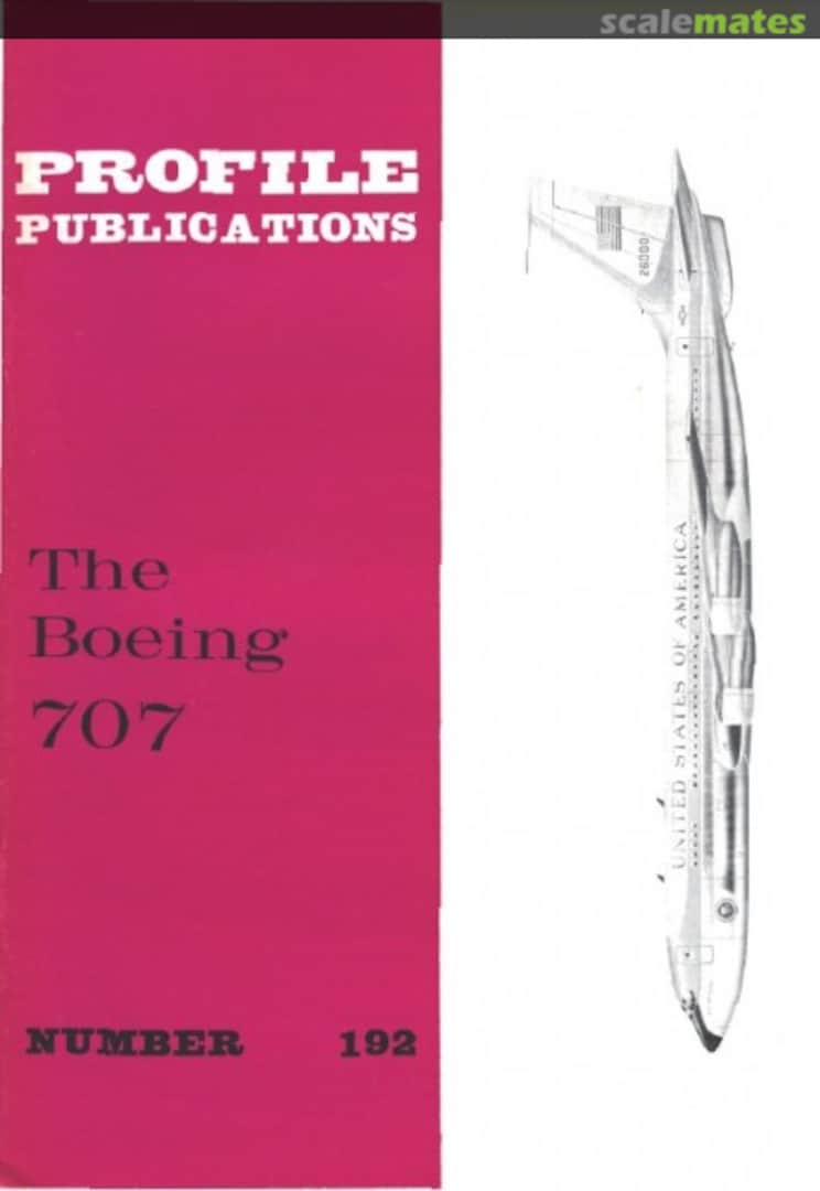 Cover The Boeing 707 192 Profile Publications Cover The Boeing 707 192 Profile Publications