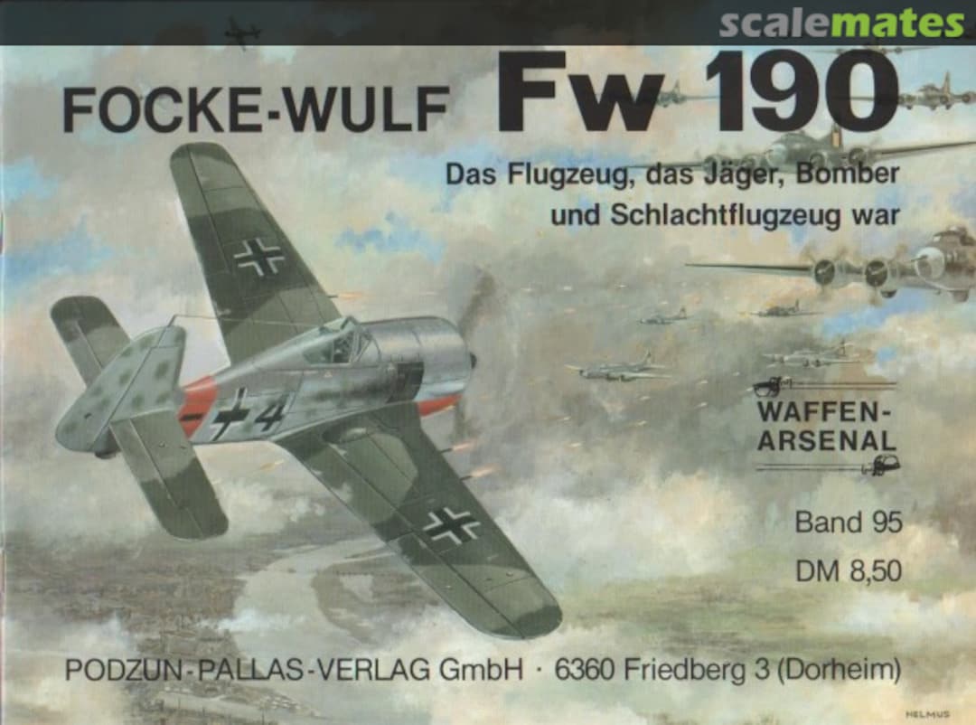 Cover Focke-Wulf Fw 190 95 Podzun-Pallas-Verlag Cover Focke-Wulf Fw 190 95 Podzun-Pallas-Verlag