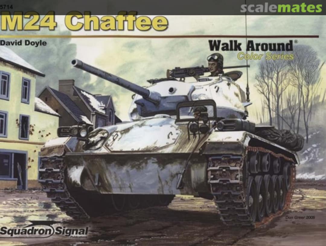 Cover M24 Chaffee 5714 Squadron/Signal Publications