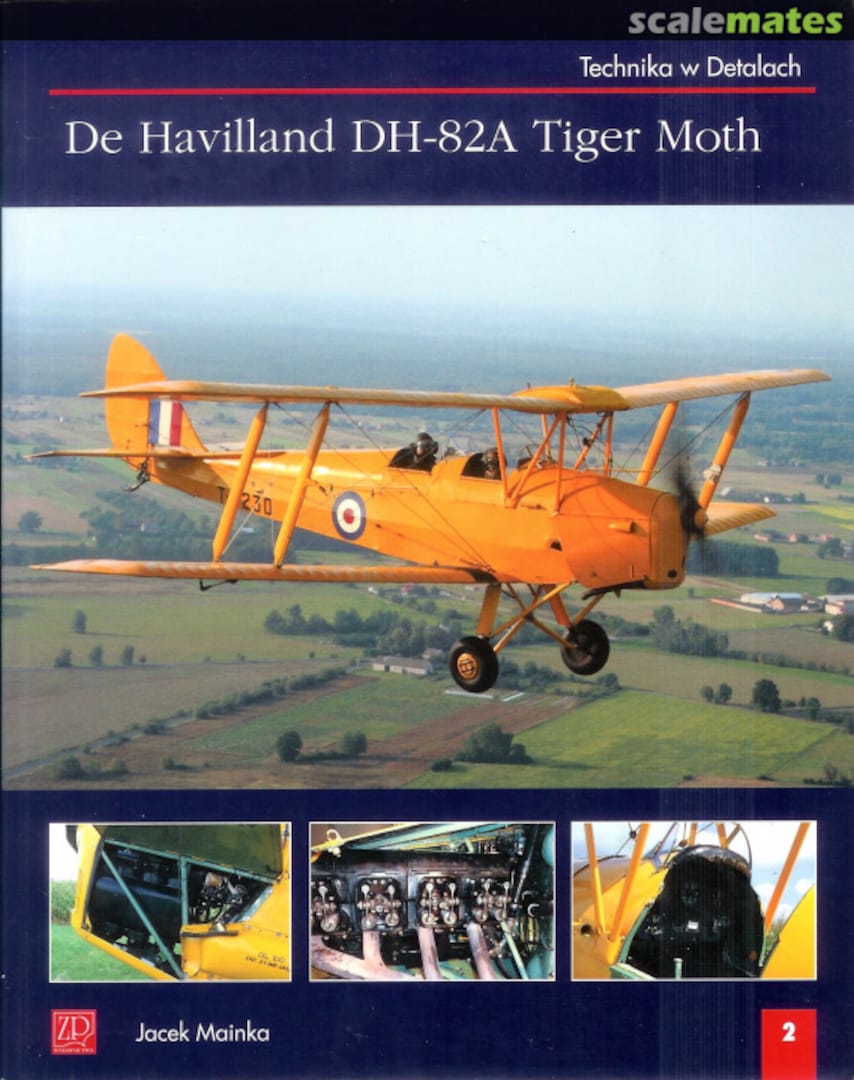 Cover De Havilland DH-82A Tiger Moth 2 Wydawnictwo ZP Cover De Havilland DH-82A Tiger Moth 2 Wydawnictwo ZP