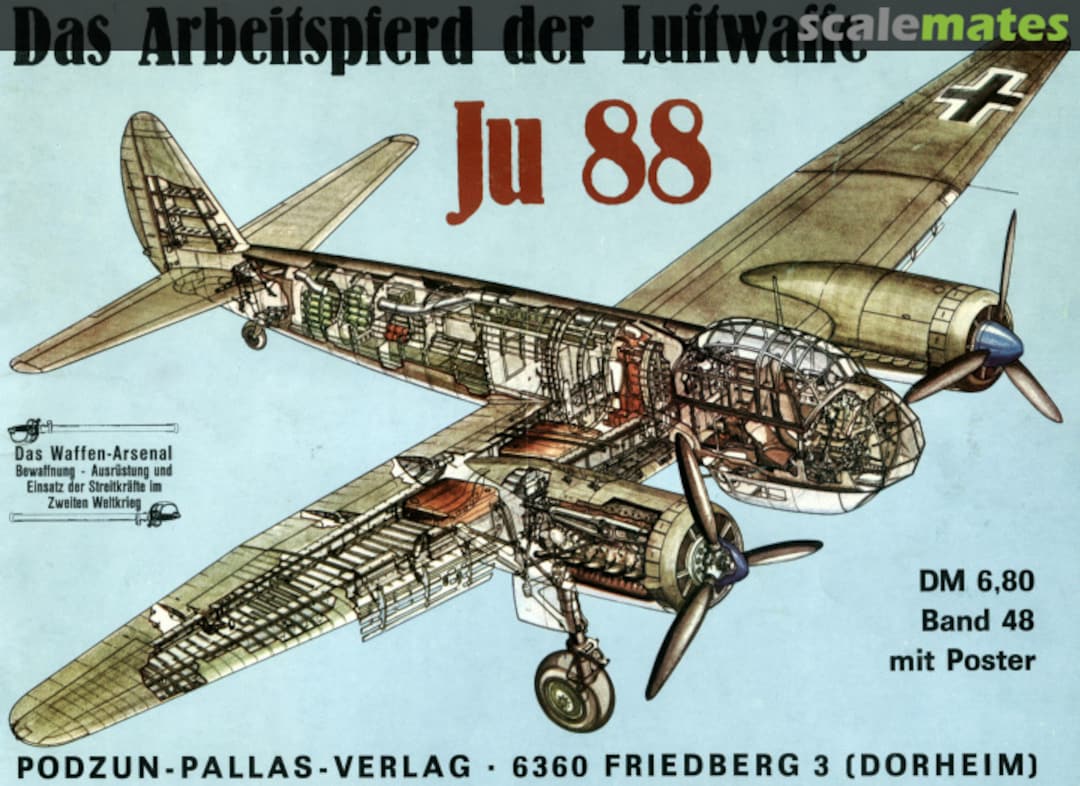 Cover Ju 88 48 Podzun-Pallas-Verlag Cover Ju 88 48 Podzun-Pallas-Verlag